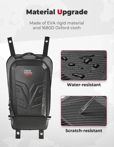Сумка між сидіннями для CFMoto ZForce 1000 Sport 2020+/ZFroce 950 2020+, Kemimoto B0113-17502-BK B0113-17502-BK фото