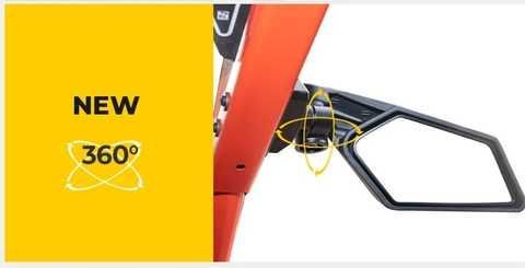 Купить Зеркала боковые для BRP Can-am Maverick X3, Kemimoto B0106