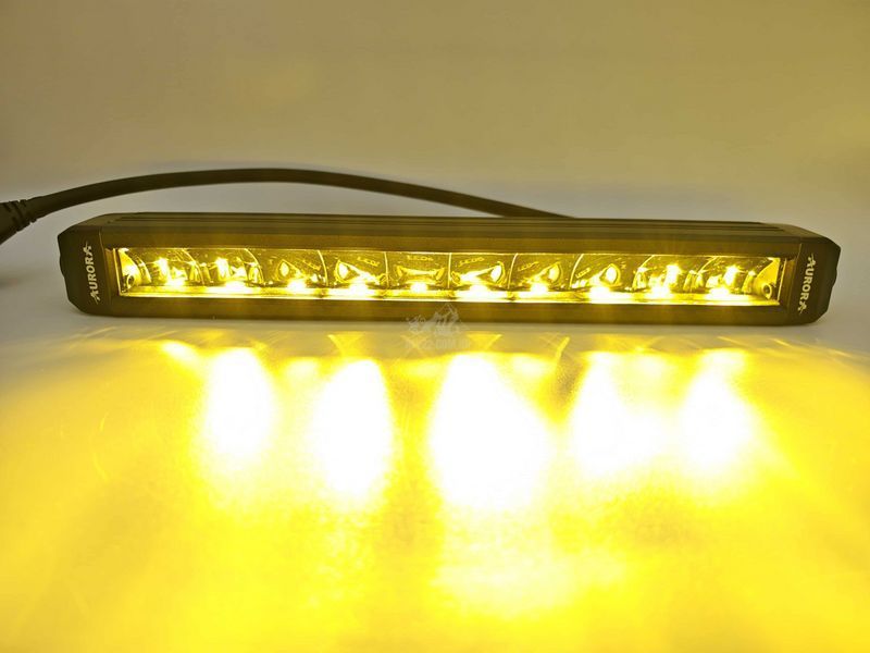 Aurora ALO-S6-10-R5H1-W &mdash; LED балка 31см 75W білого/жовтого комбінованого світла (Combo Beam) + DRL (денні ходові вогні) білого світла ALO-S6-10-R5H1-W фото