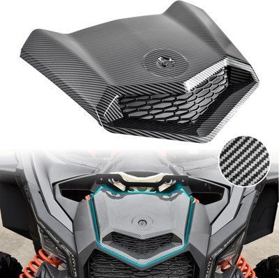 Капот Carbon Fiber Print для Can-Am Maverick X3, аналог BRP 705014313, 705019650 14313CF-ATV фото