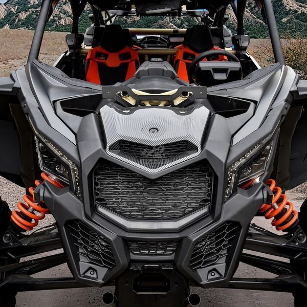 Капот Carbon Fiber Print для Can-Am Maverick X3, аналог BRP 705014313, 705019650 14313CF-ATV фото