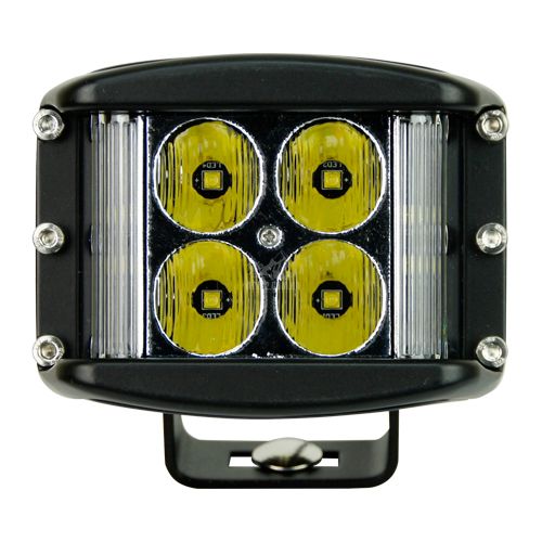 Aurora ALO-2-E4E15D1 LED фара (2шт.) 10см 40W – ближнього світла, світлодіодна квадратна з боковим засвіченням ALO-2-E4E15D1-PAIR-H фото