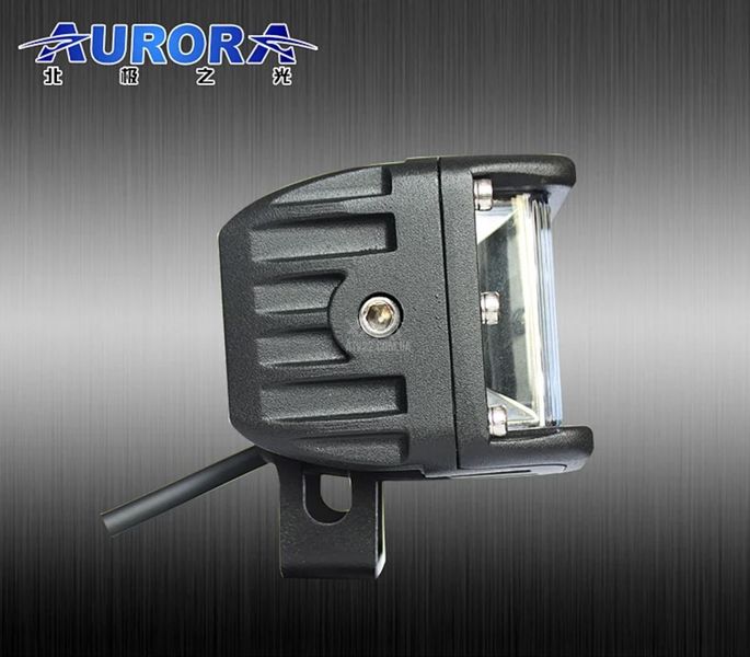 Aurora ALO-2-E4E15D1 LED фара (2шт.) 10см 40W – ближнього світла, світлодіодна квадратна з боковим засвіченням ALO-2-E4E15D1-PAIR-H фото