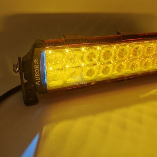 Світлофільтр 10" Aurora ALO-AC10D6A бурштиновий (Amber) для дворядних LED балок серії D6D1, D6-E24D1, D6T-P23Q, D6-P23H1 (1шт.) ALO-AC10D6A фото