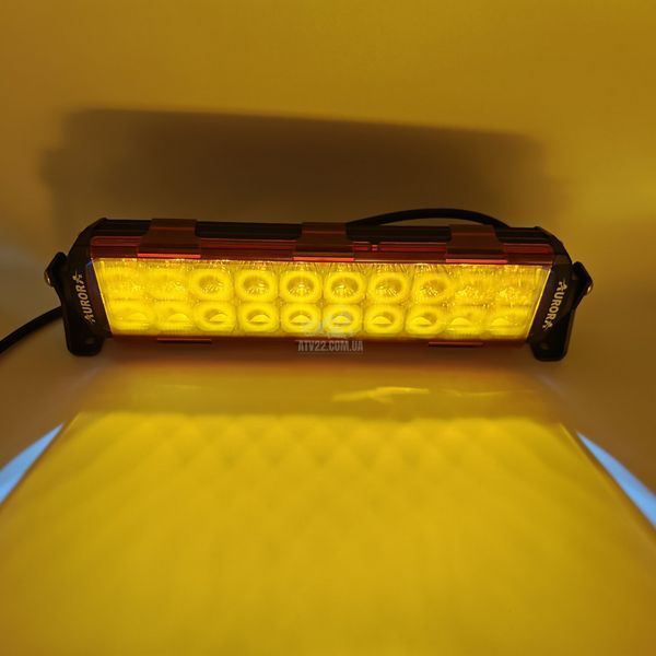 Світлофільтр 10" Aurora ALO-AC10D6A бурштиновий (Amber) для дворядних LED балок серії D6D1, D6-E24D1, D6T-P23Q, D6-P23H1 (1шт.) ALO-AC10D6A фото
