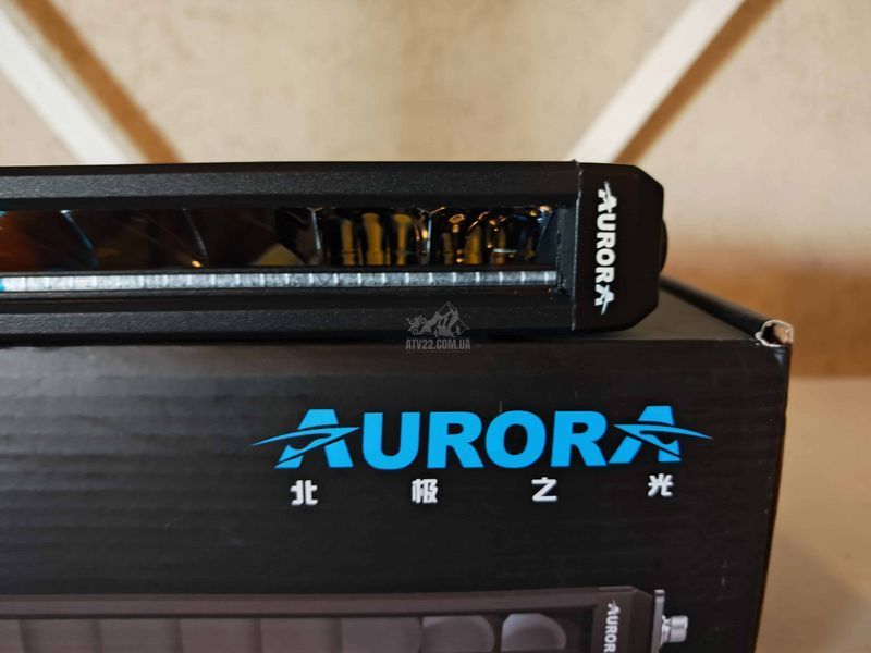 Aurora ALO-S5D1-10-R5Q &mdash; LED балка 31см 50W водійського світла (Driving Beam), з (DRL) денним ходовим вогнем &ndash; RGB ALO-S5D1-10-R5Q-H фото