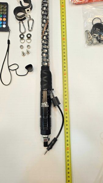 LED флагштоки ATV22 STANDARD 89см, комплект 2шт., можливість підключення стопів та поворотників, керування через пульт або додаток ATV22-LEDWHIP-89-STANDARD-PAIR фото