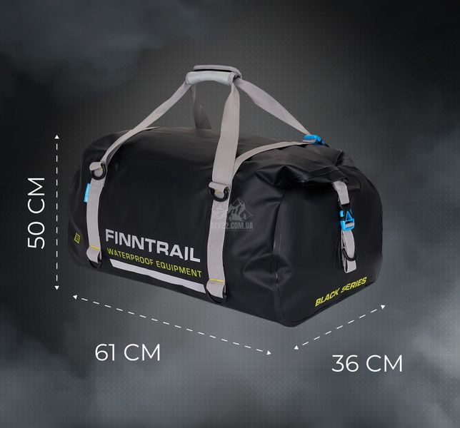 Гермосумка Finntrail Sattelite 80л 1721 Black 1721Black-80L фото