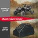 Чехол для UTV Can-Am Maverick X3 размер 340x185x153см, Kemimoto B0111-00101BK B0111-00101BK фото 4