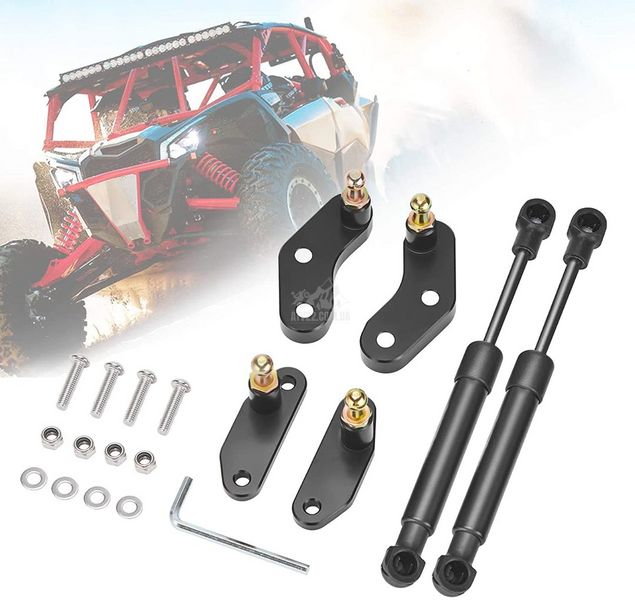 Газовий амортизатор дверей для BRP Can-Am Maverick X3, чорний Kemimoto B0102-00601BK B0102-00601BK фото