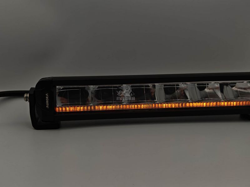 Aurora ALO-P-S10-10-R13Y-AW 33см 90W &mdash; LED балка комбінованого світла (Combo Beam) + DRL (денні ходові вогні) білого/бурштиного кольору ALO-P-S10-10-R13Y-AW-H фото