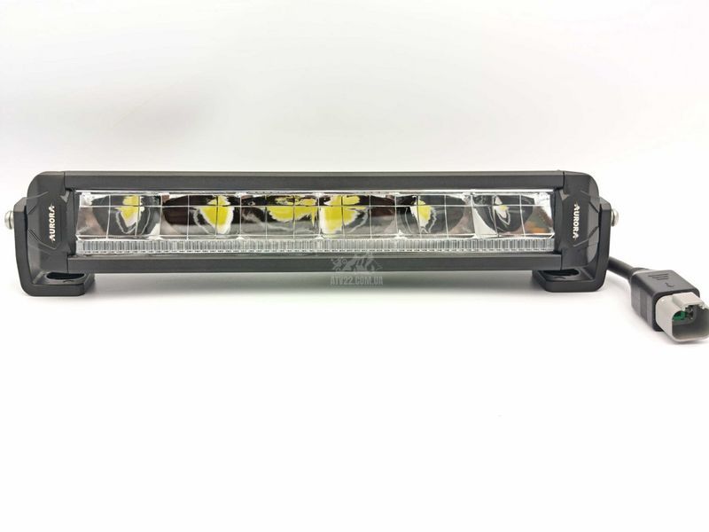 Aurora ALO-P-S10-10-R13Y-AW 33см 90W &mdash; LED балка комбінованого світла (Combo Beam) + DRL (денні ходові вогні) білого/бурштиного кольору ALO-P-S10-10-R13Y-AW-H фото